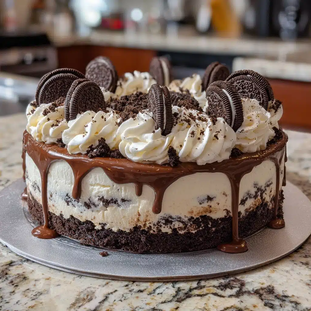 Oreo Ice Cream Sandwich Cake Recipe