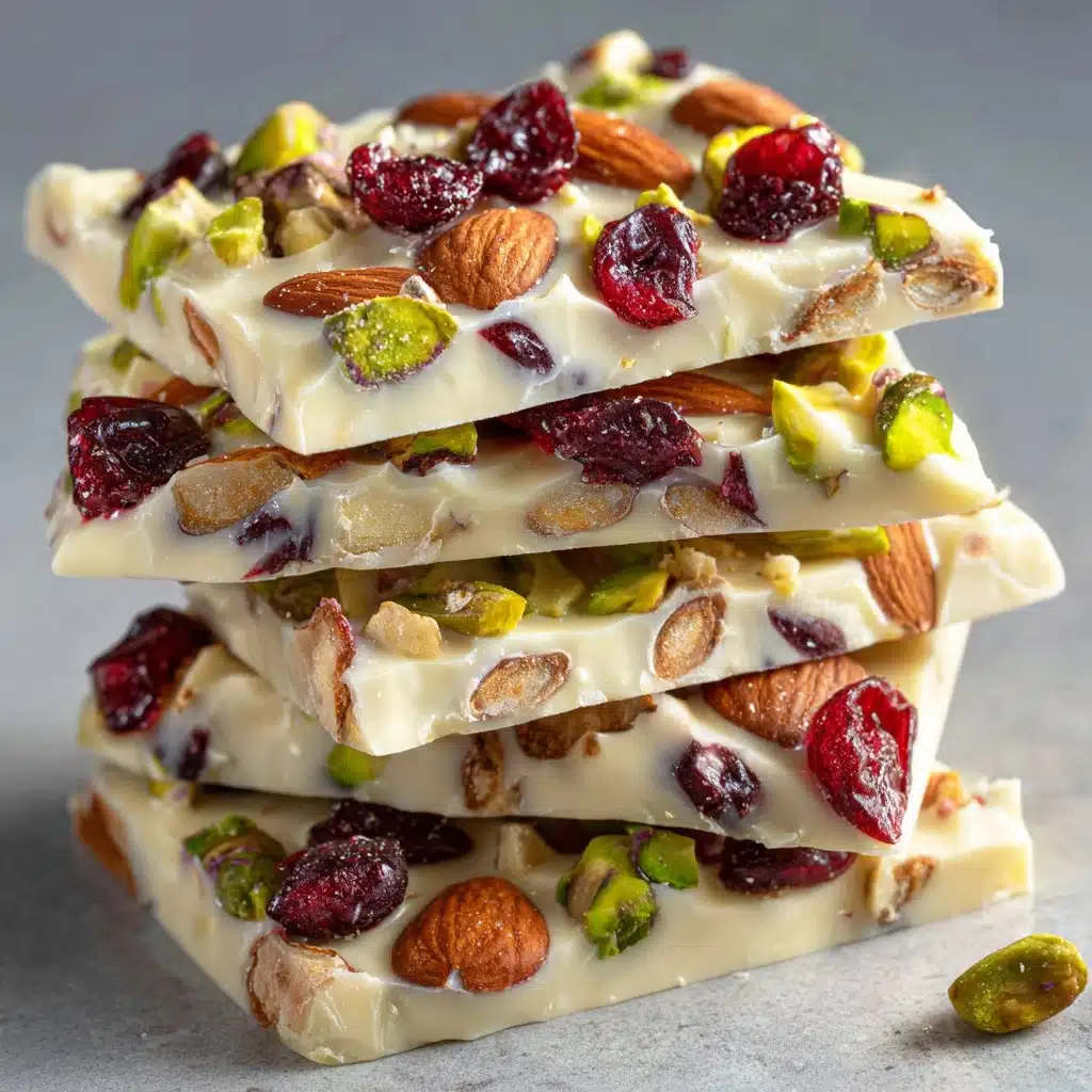 Delightful Pistachio Cranberry Bark Recipe
