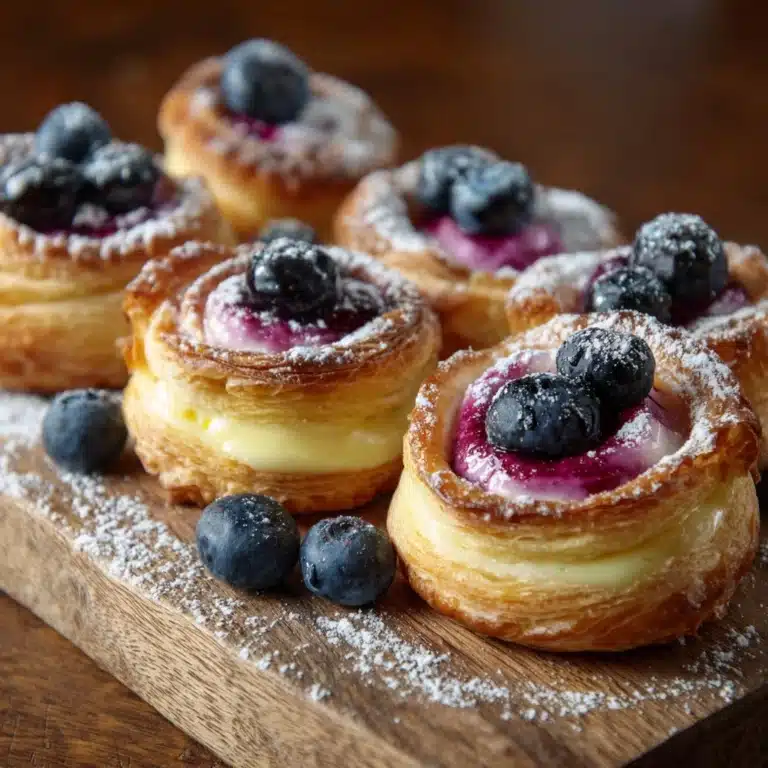 Blueberry Cheesecake Rolls Recipe