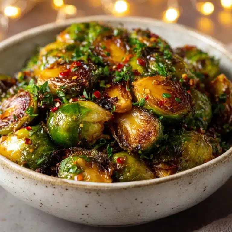 Sweet Chili Brussels Sprouts Recipe