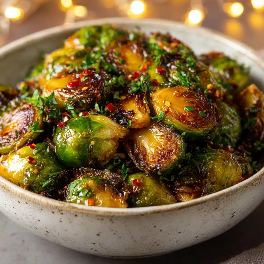 Sweet Chili Brussels Sprouts Recipe - Recipe Image