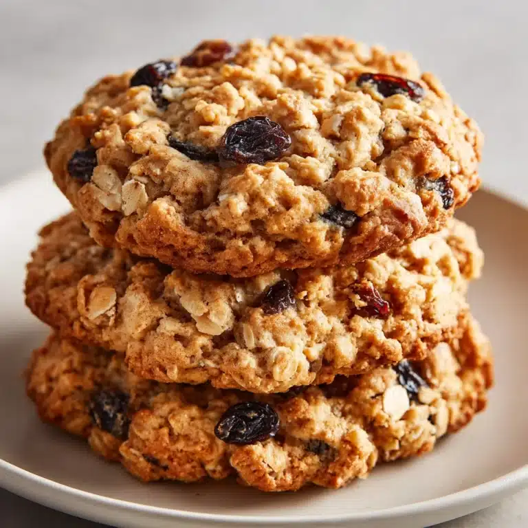 Soft & Chewy Oatmeal Raisin Cookies Recipe