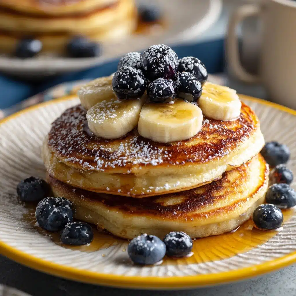 Fluffy Greek Yogurt Pancakes Recipe