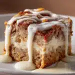 High-Protein Cinnamon Roll Baked Oatmeal Recipe