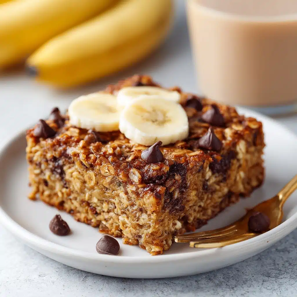 High-Protein Banana Bread Baked Oatmeal Recipe