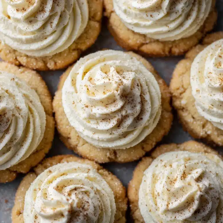 Eggnog Snickerdoodle Thumbprint Cookies Recipe