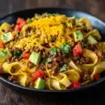 Cheesy Beef Taco Pasta Recipe