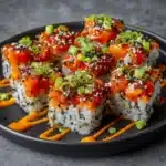 Crunchy Sushi Bites with Spicy Tuna Recipe