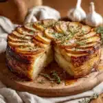 Crispy Balsamic Thyme Potato Torte Recipe
