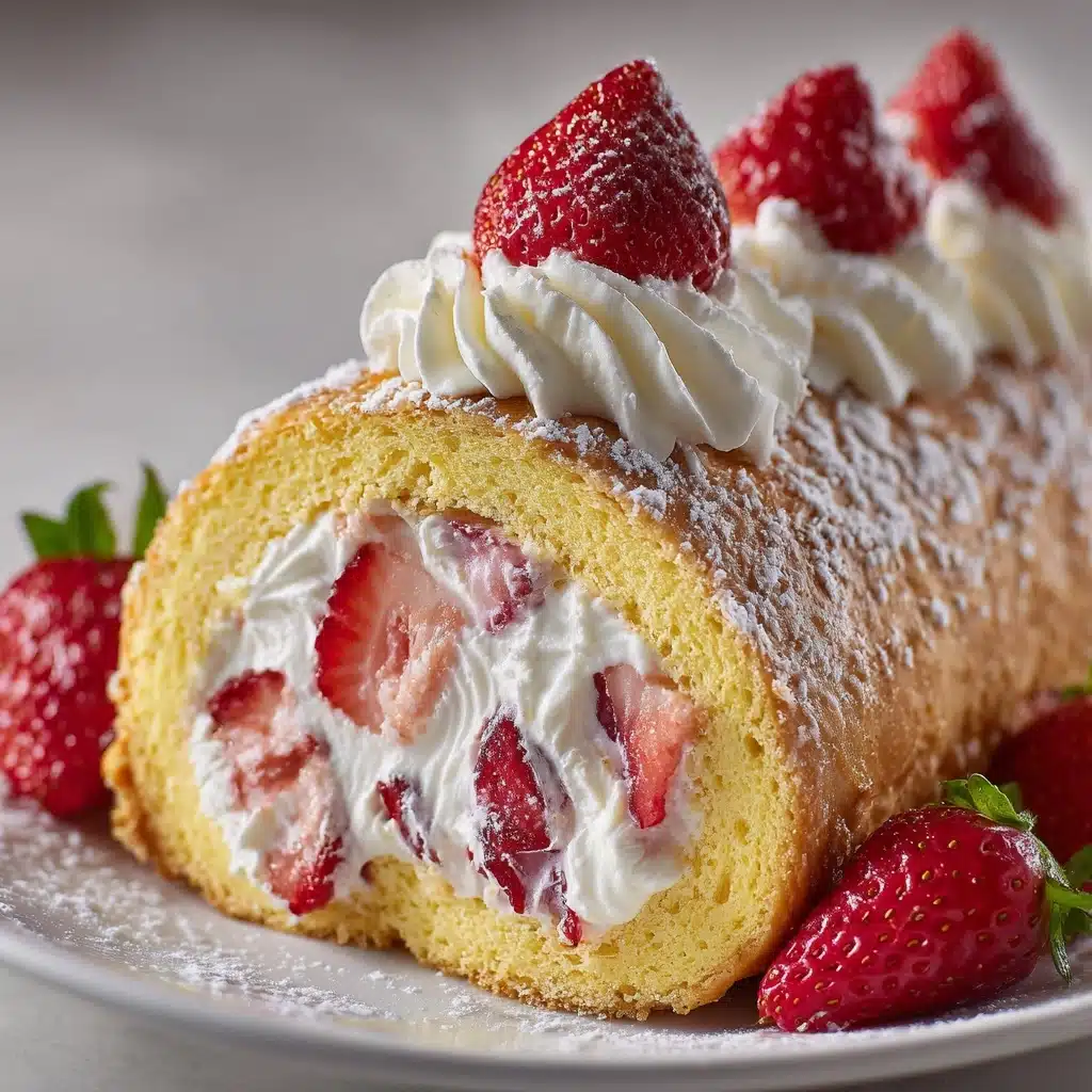 Strawberry Shortcake Roll Recipe