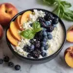 Blueberry Peach Feta Salad Recipe