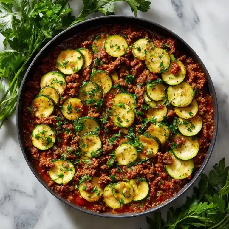 Ground Turkey and Zucchini Skillet Recipe