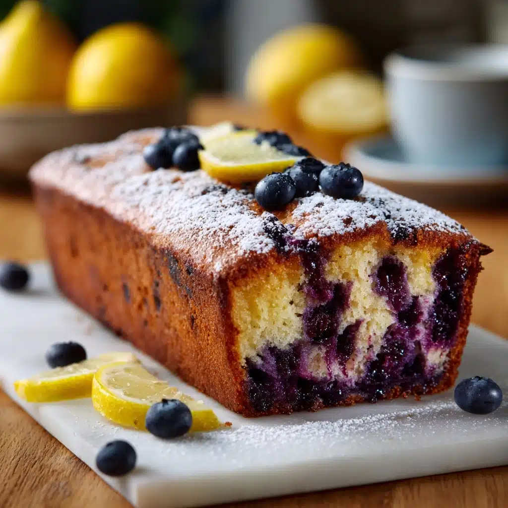 Lemon Blueberry Bread Recipe - Recipe Image