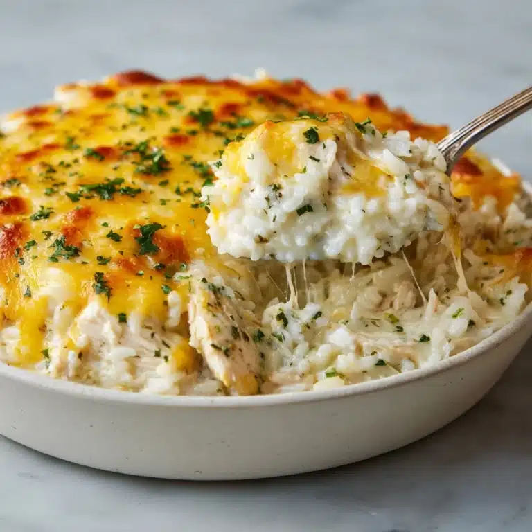 Creamy Chicken & Rice Casserole Recipe