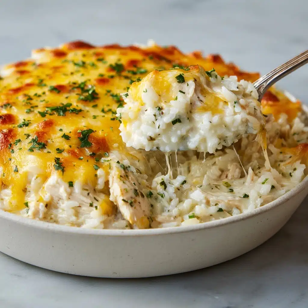 Creamy Chicken & Rice Casserole Recipe - Recipe Image