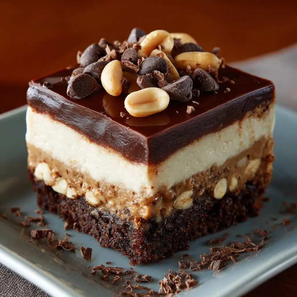 Chocolate Peanut Butter Lasagna Recipe - Recipe Image
