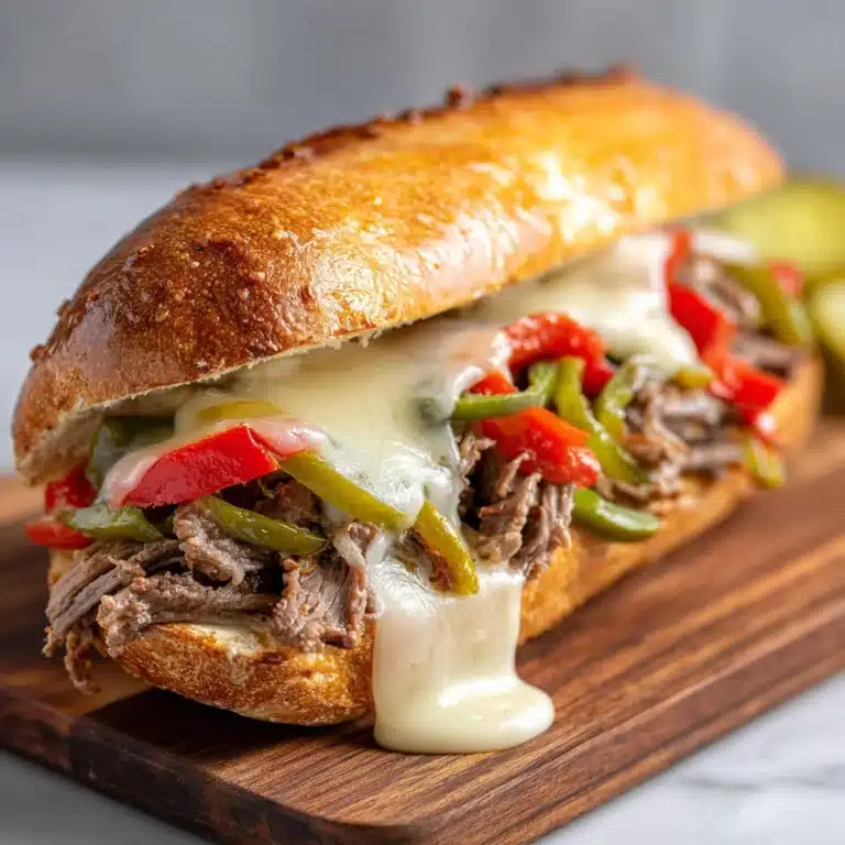 Philly Cheese Steak Burgers Recipe