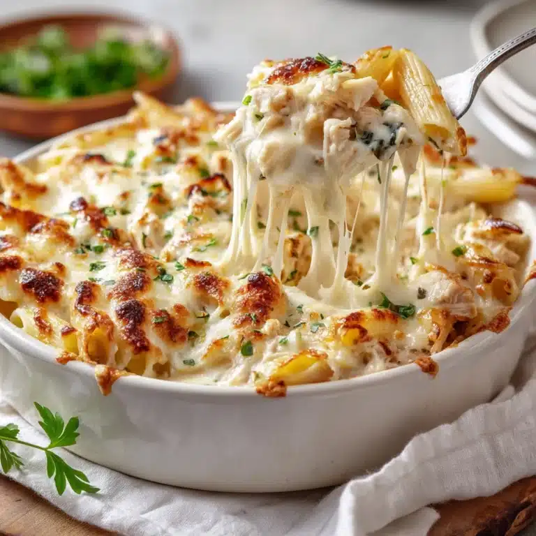 Chicken Alfredo Casserole Recipe