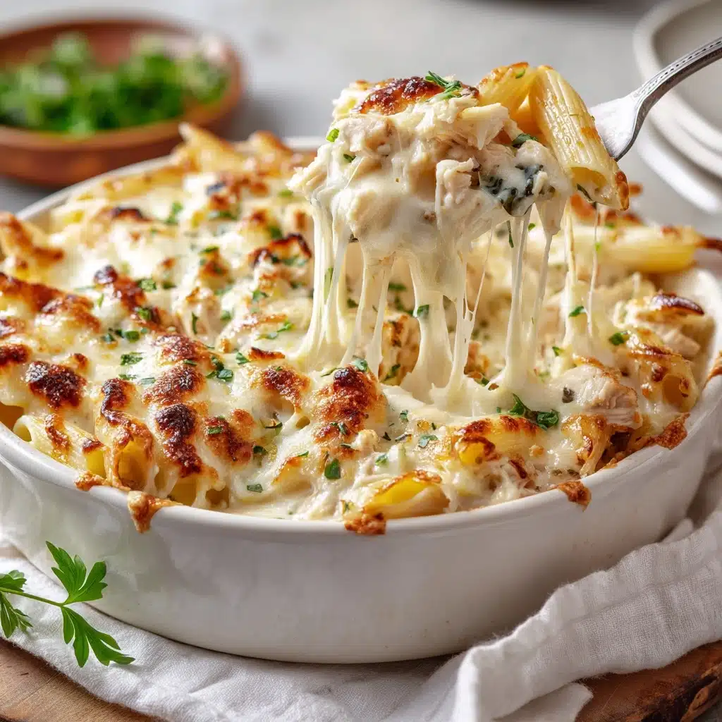 Chicken Alfredo Casserole Recipe