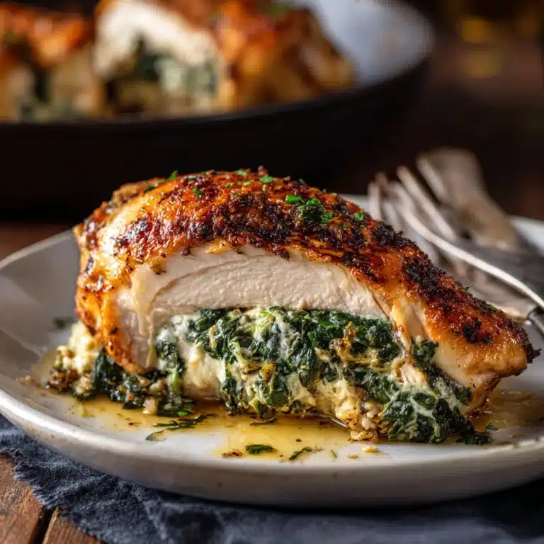 Spinach Stuffed Chicken Recipe