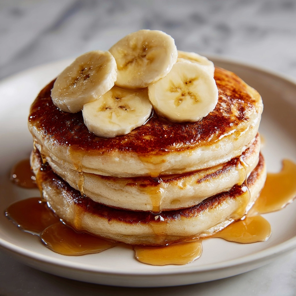Brown Sugar Banana Pancakes Recipe - Recipe Image