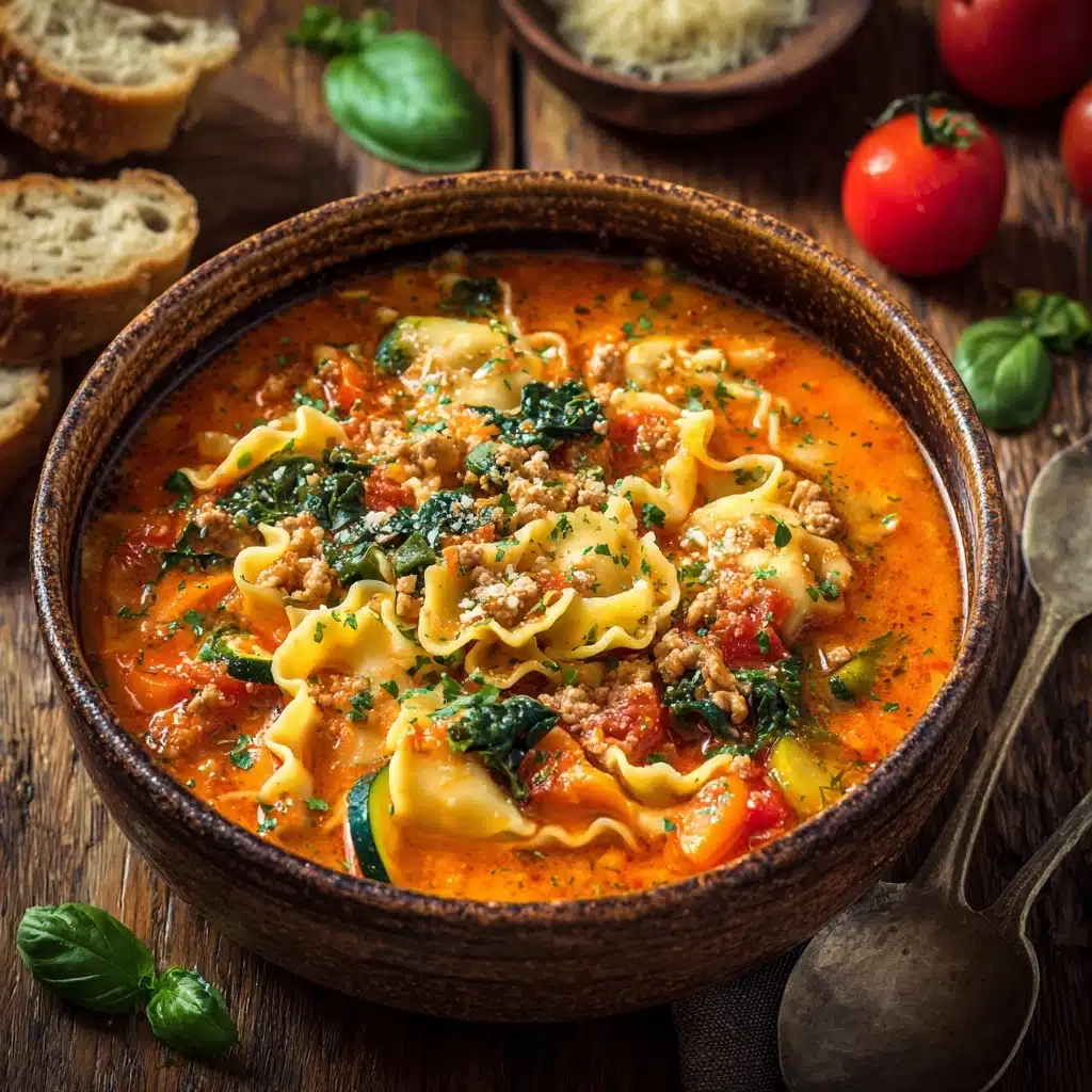 Vegan Lasagna Soup Recipe