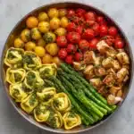Pesto Chicken Tortellini and Veggies Recipe