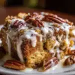 Crock Pot Cinnamon Roll Casserole Recipe