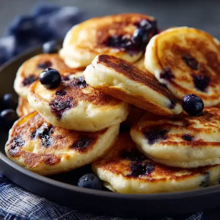 Blueberry Pancake Bites Recipe