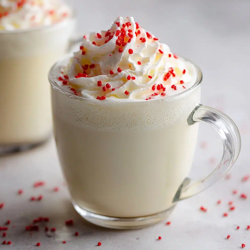 Peppermint White Hot Chocolate Recipe