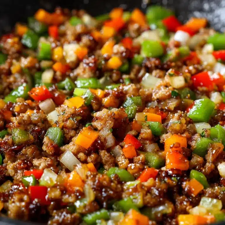 One-Pan Ground Kung Pao Chicken Recipe