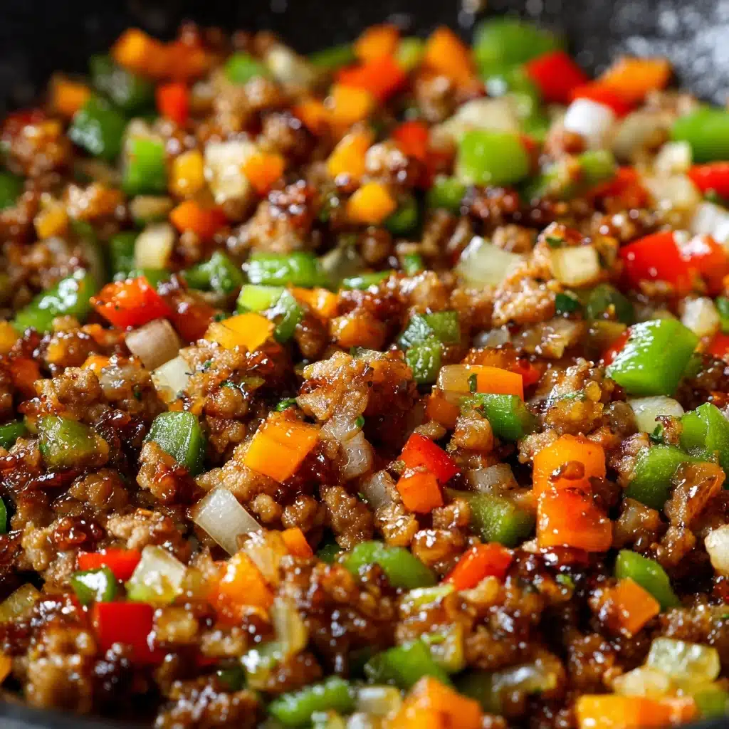One-Pan Ground Kung Pao Chicken Recipe