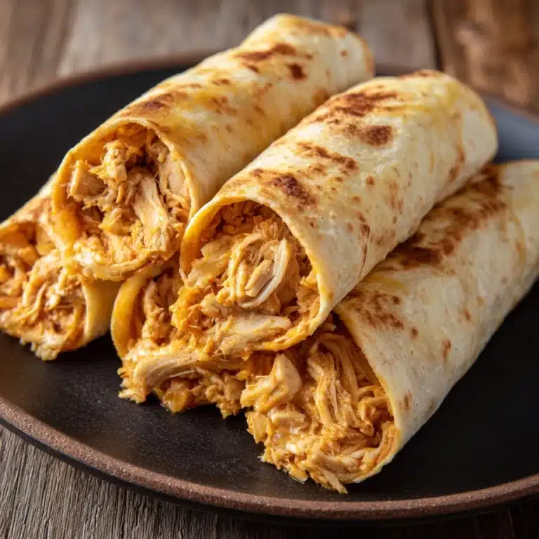 Baked Chicken Flautas Recipe