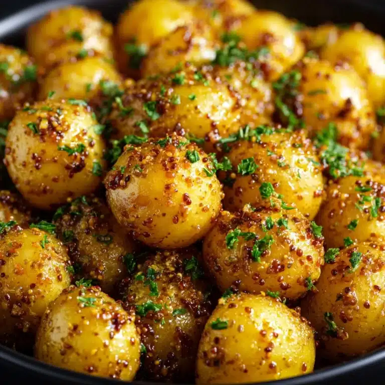 Mustard Potato Poppers Recipe