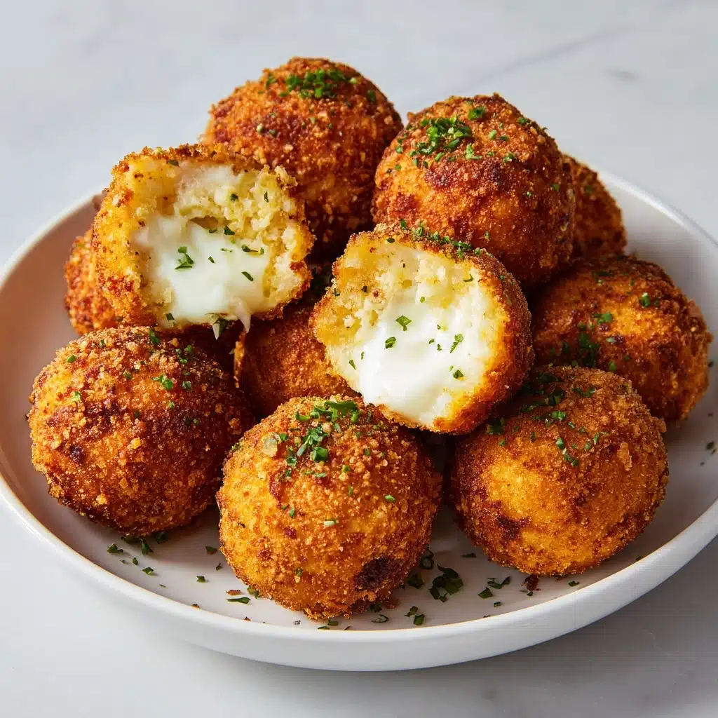 Air Fryer Cheesy Mashed Potato Balls Recipe