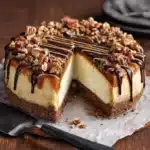 Keto Turtle Cheesecake Recipe