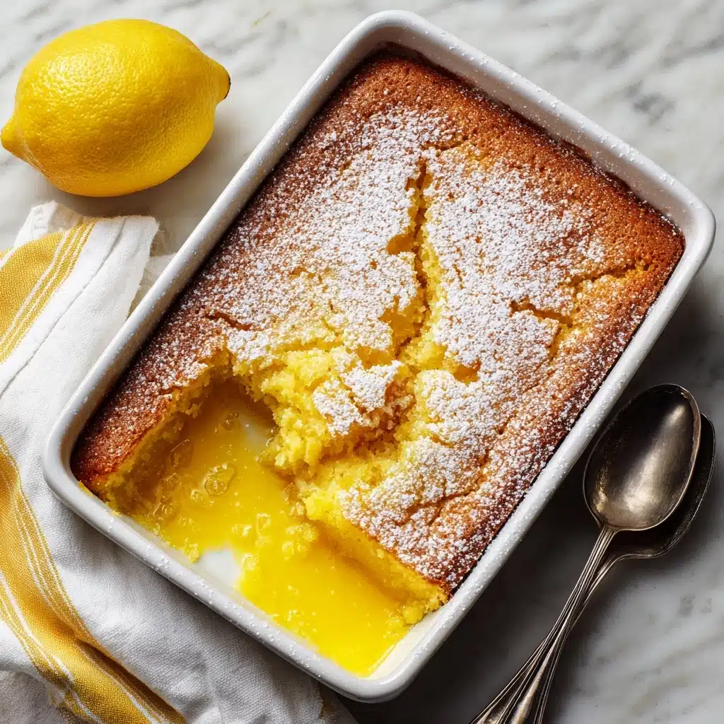 Magic Lemon Cobbler Recipe
