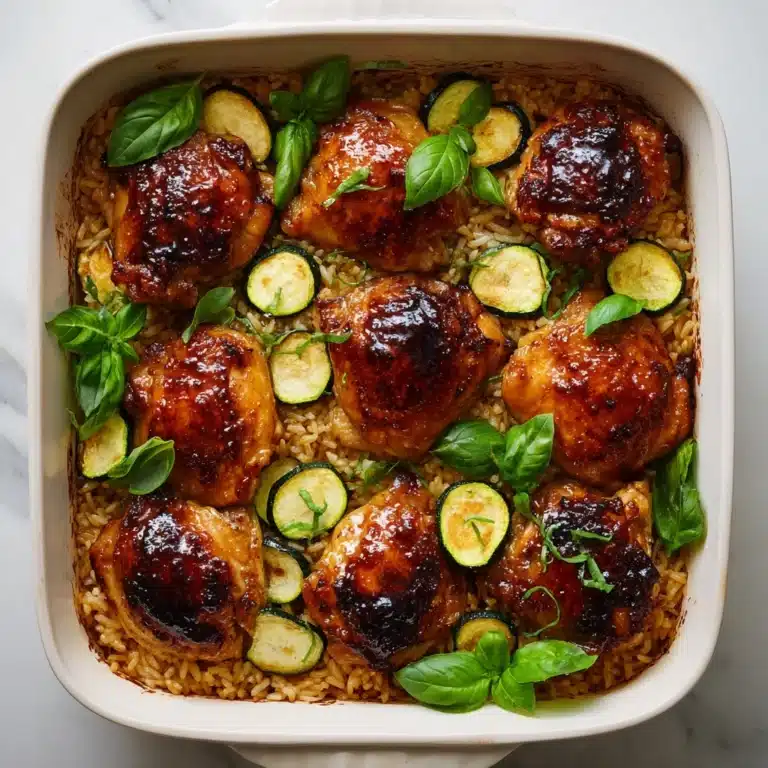 Chipotle Honey Chicken and Rice Bake Recipe