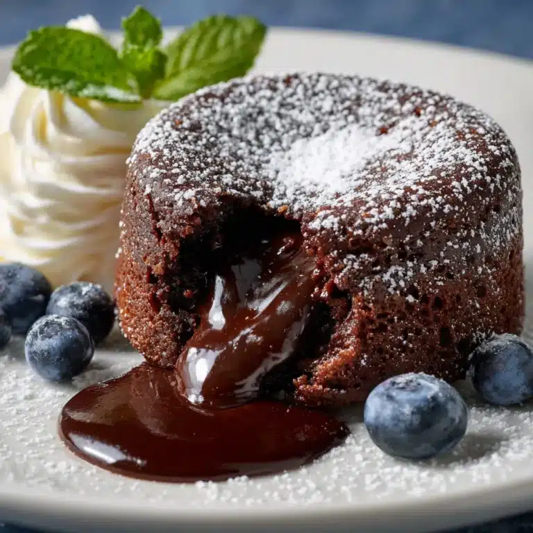 Decadent Air Fryer Chocolate Lava Cakes Recipe