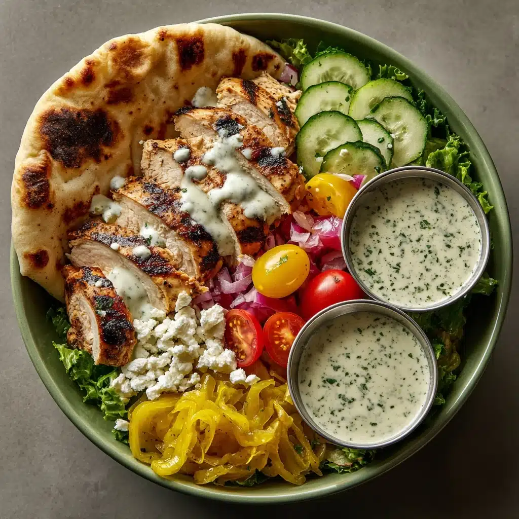 Mediterranean Chicken Tzatziki Bowls Recipe