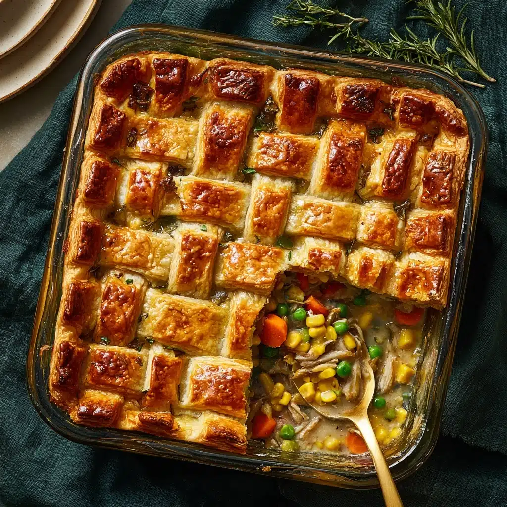 Individual Chicken Pot Pies Recipe - Recipe Image