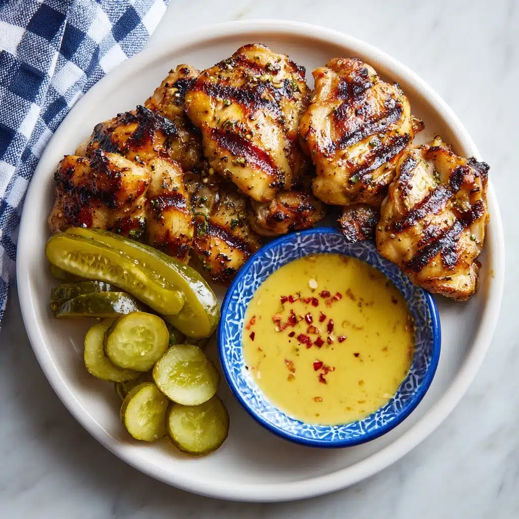 Pickle Brined Chicken Thighs Recipe