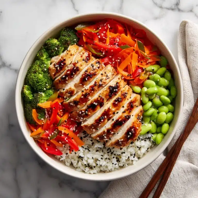 Teriyaki Chicken Power Bowls Recipe