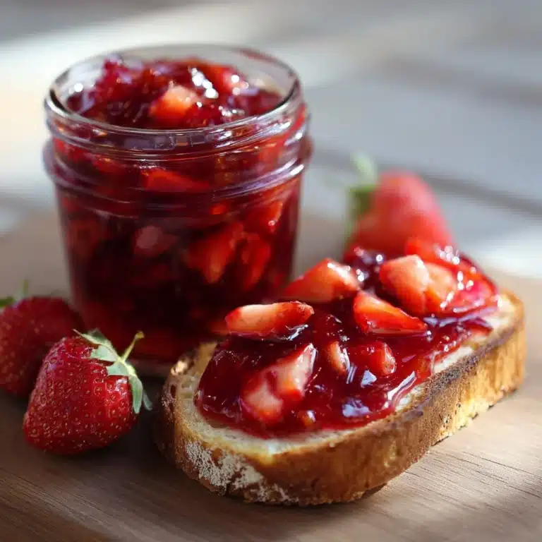 Easy Strawberry Compote Recipe That Will Sweeten Every Bite Recipe
