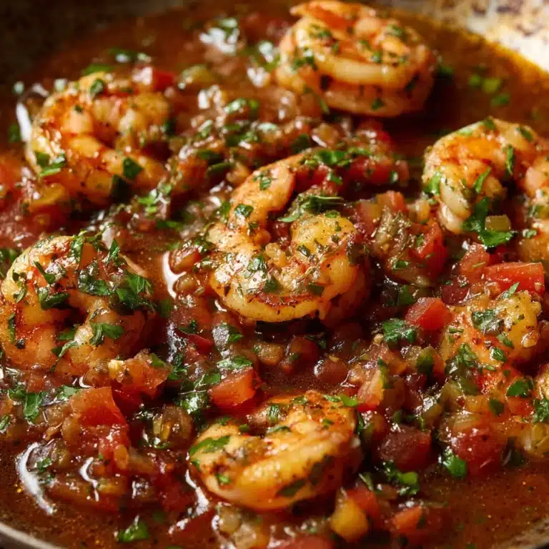 Garlic Shrimp in Tomato Sauce Recipe