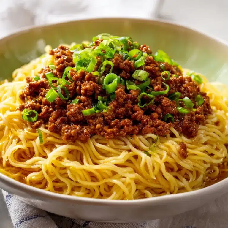 Addictive Dan Dan Noodles Recipe