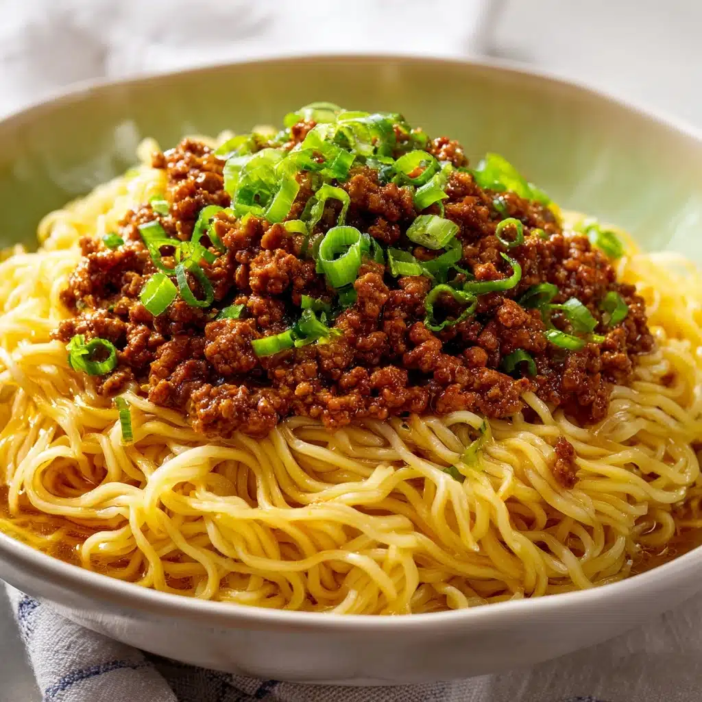 Addictive Dan Dan Noodles Recipe