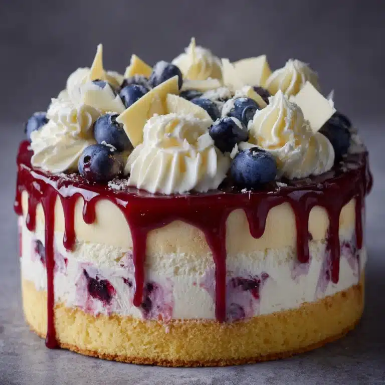 White Forest Cake Recipe