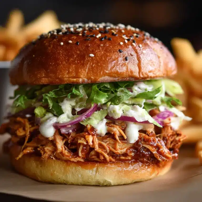 BBQ Ranch Chicken Sandwich Recipe