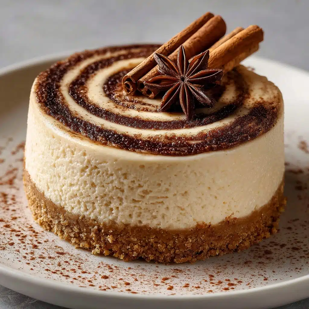 Cinnamon Roll Cheesecake Recipe - Recipe Image